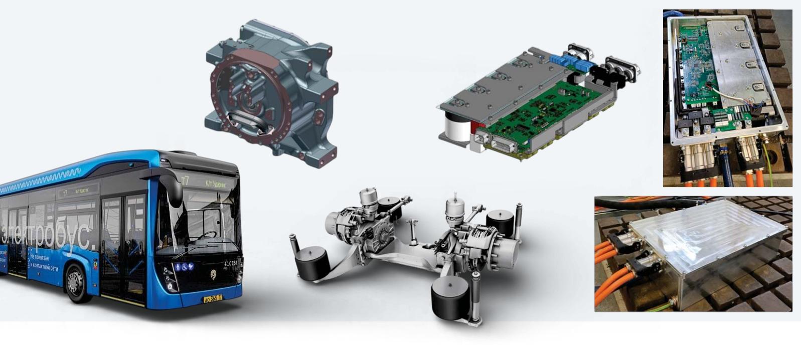 Тяговый инвертор электробуса