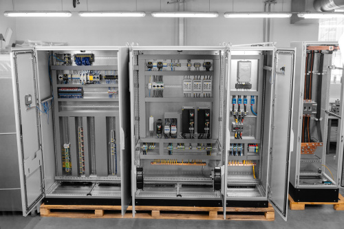 Шкаф управления туннельной печью обжига 2