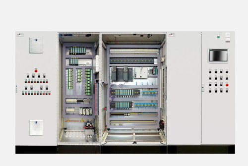 Щит управления насосами очистных сооружений
